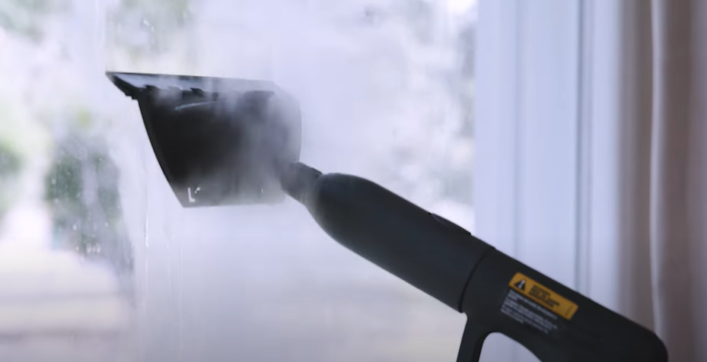 steam cleaning windows
