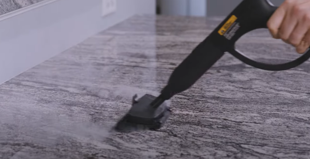 steam cleaning countertops