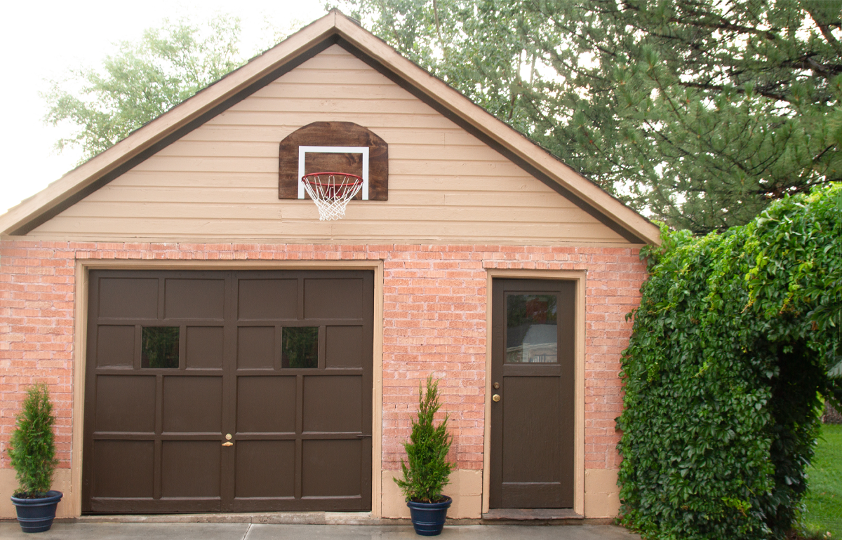 Re-painting a Garage Door