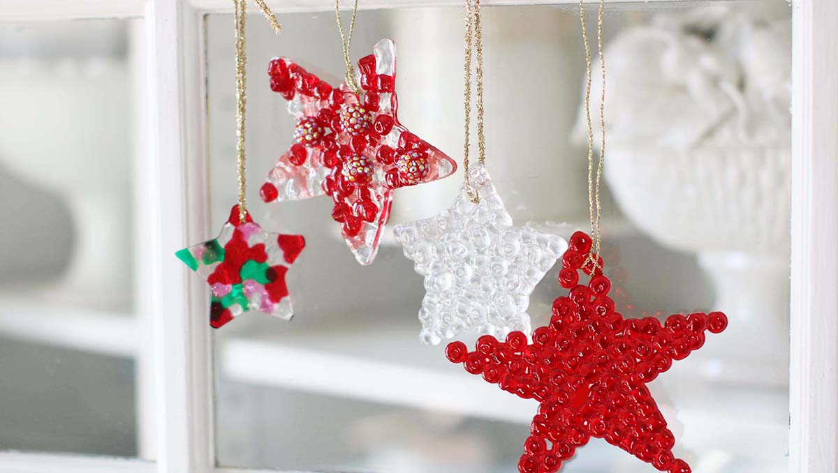 Melted Bead Ornaments