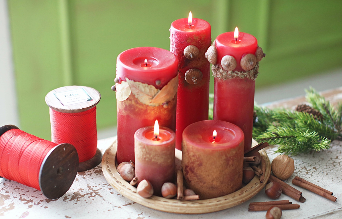 How to Make Spiced Candles