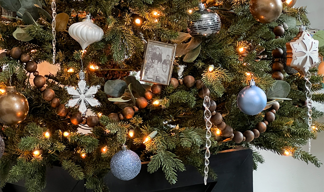 Icicle Christmas Ornaments with a Heat Gun